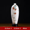 High-grade ceramic hand-painted vase ornaments Chinese living room antique shelf decorations