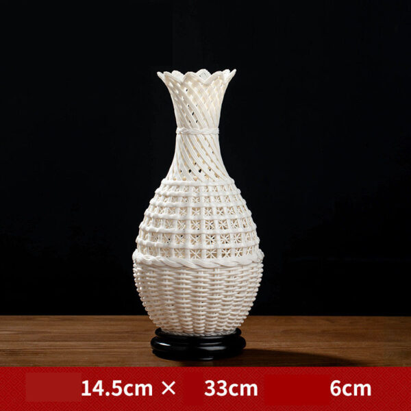 Xiaotiandi Fiona Fang porcelain vase ornaments Chinese home living room antique wine cabinet decoration crafts