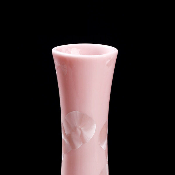 Crystal glaze ceramic vase home living room flower arrangement wine cabinet antique table top decorative ornaments