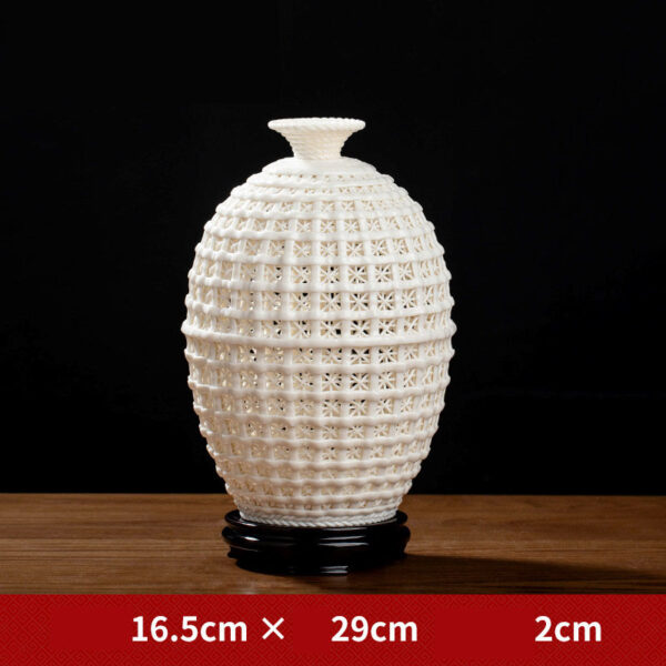 Xiaotiandi Fiona Fang porcelain vase ornaments Chinese home living room antique wine cabinet decoration crafts