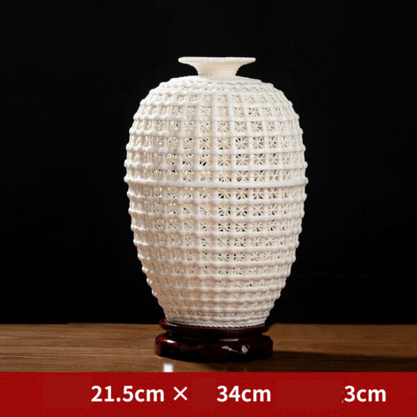 Xiaotiandi Fiona Fang porcelain vase ornaments Chinese home living room antique wine cabinet decoration crafts